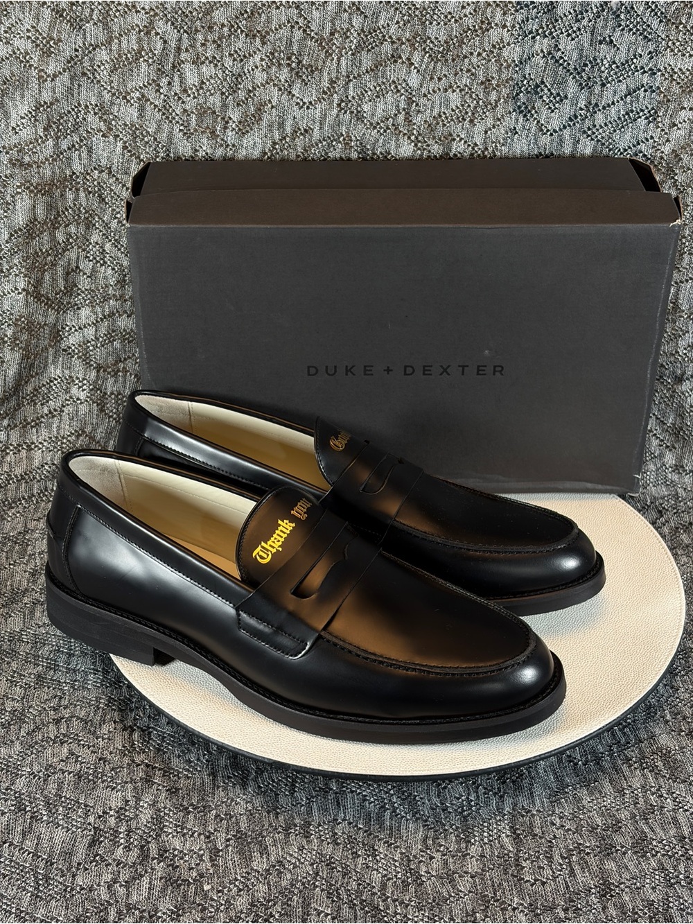 Duke + Dexter Wilde Thank You Good Night Penny Loafer Men’s